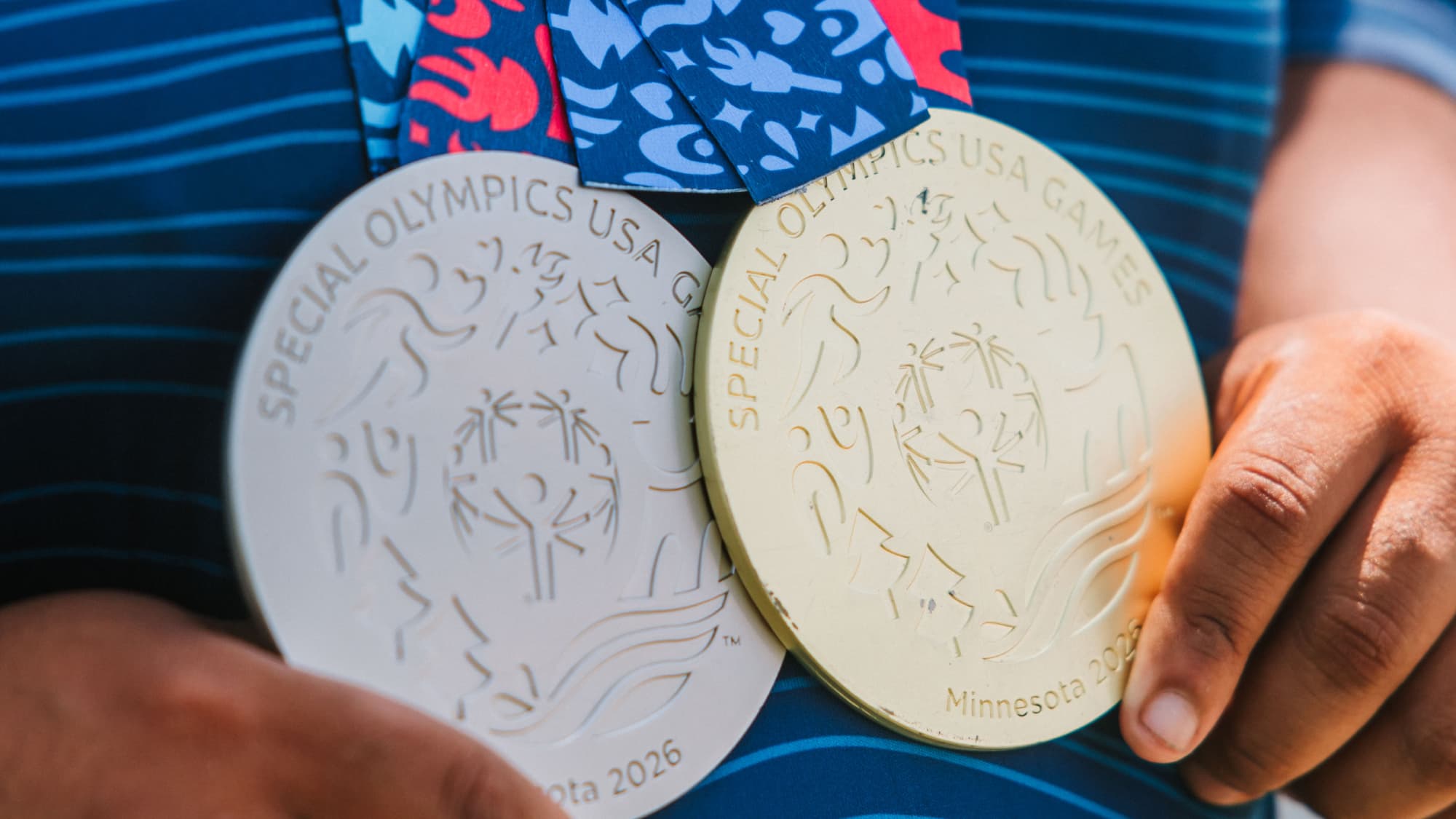 Rueben Ramirez's Special Olympic Medals