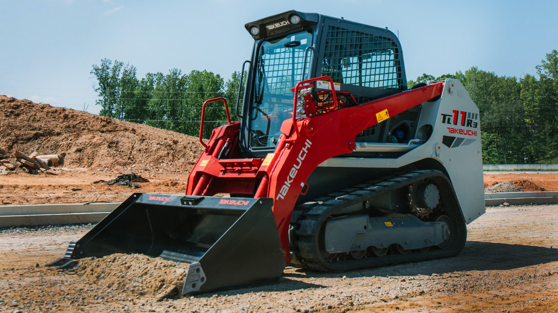 Takeuchi's TL11R3 Compact Track Loader