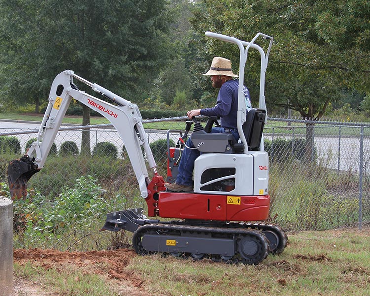 TB210R Compact Excavator Takeuchi US