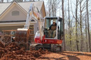 TB240 Working on trench