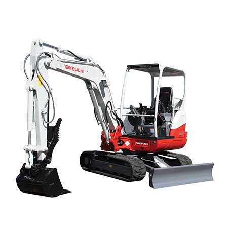 TB240 Compact Excavator - Takeuchi US heavy duty fuel filter 