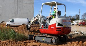 TB230 Working on job site