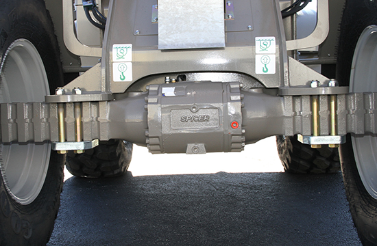 Front Axle on TW95