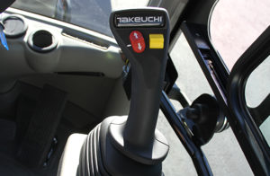 Multi-Functional Joystick Inside of TW95