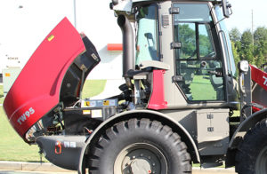 Rear Engine Cover Opened on TW95