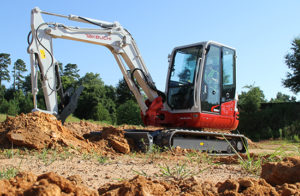 TB250-2 digging soil