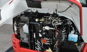 Engine of Takeuchi TB240