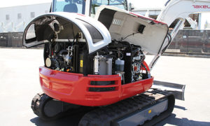 Open Rear & Side of TB250-2