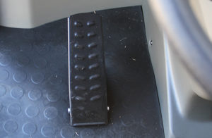 Pedal in TW60 Series 2 Wheel Loader