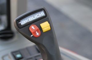 Multi-Junction Joystick in TW60 Series 2 Wheel Loader