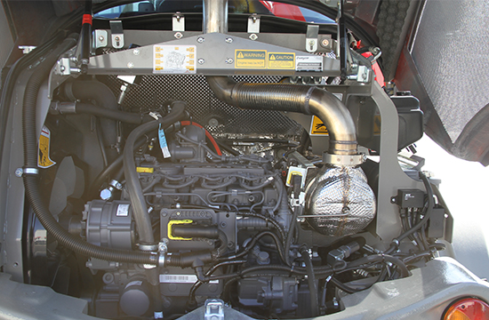 Front Angle of TW80 Series 3 Engine