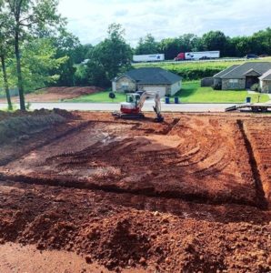 TB260 Hydraulic Excavator Working in the Dirt