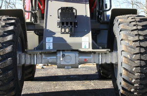 Heavy Duty Axels on TW60 Series 2 Wheel Loader