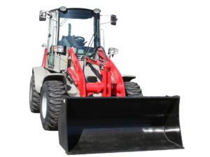 Front of TW80 Series 3 Wheel Loader