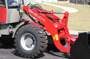 Z-Bar Loader Linkage on Front End of TW60 Series 2 Wheel Loader