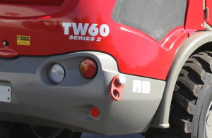 Rear Anchor Points on TW60 Series 2 Wheel Loader