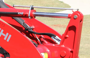 Mounted Spherical Bearings on TW60 Series 2 Wheel Loader