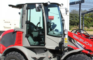 Side View of TW80 Series 3 Wheel Loader