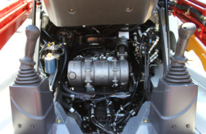 TL8R2 Tilted up Cabin for Serviceability