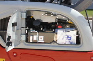 TB225 Right Side Service Door