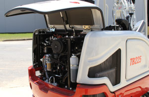 TB225 Rear Service Hood for Maintenance Points