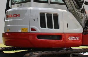 TB275FR Left Side of the Machine