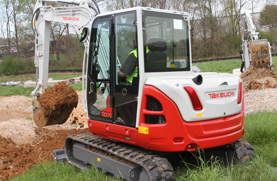 TB370 Working on Job site
