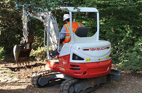 TB235-2 on a jobsite