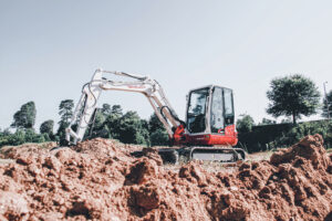 Takeuchi TB250-2 Digging in the Dirt