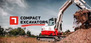 Takeuchi Compact Excavator Digging