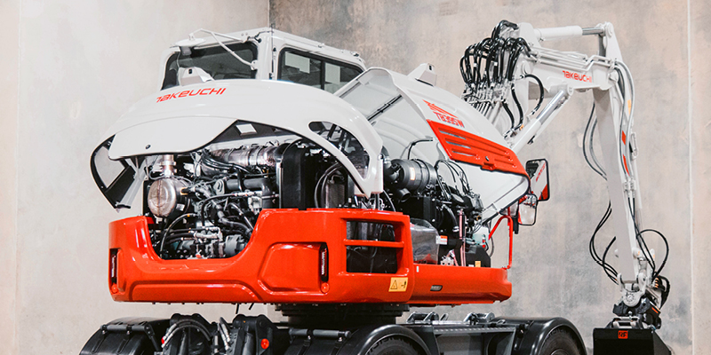 TB395W Opened for Maintenance