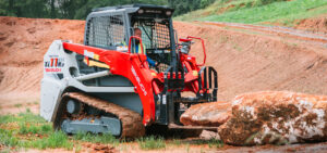 TL11R3 Track Loader in a Construction Site