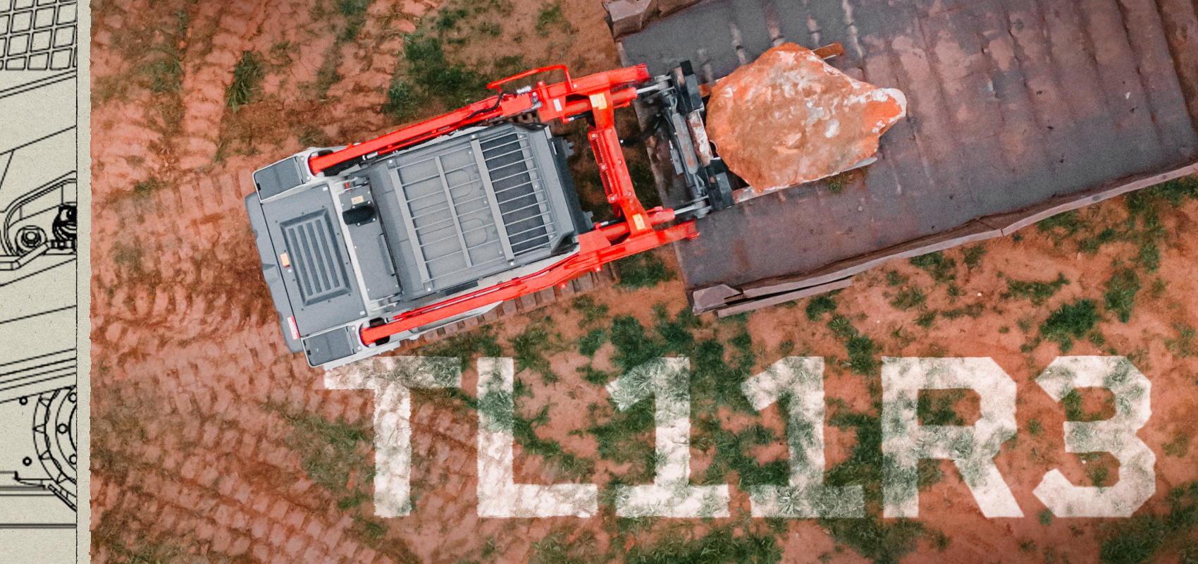 TL11R3 Track Loader Construction
