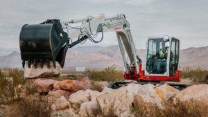 TB290 moving large rocks