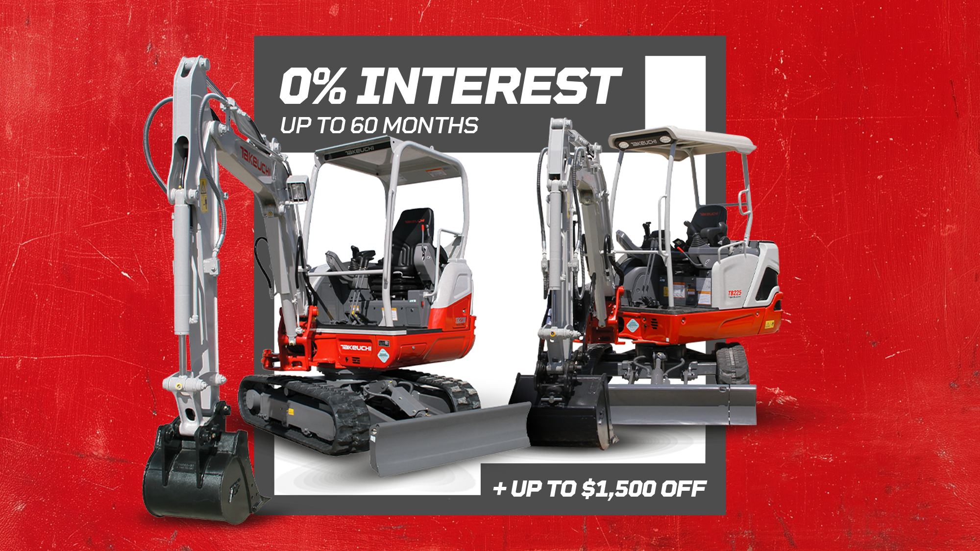 Takeuchi Compact Excavators